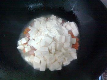 蛋浇虾仁豆腐的做法步骤5
