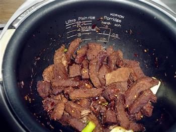 电饭煲自制牛肉干的做法步骤7