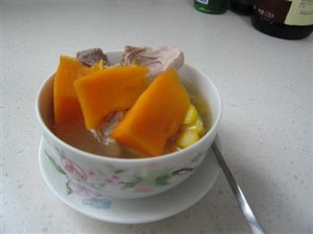 木瓜龙骨汤的做法步骤3