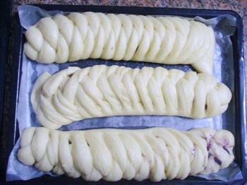 紫薯辫子面包的做法步骤24