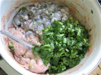 双菇海蛎子锅贴的做法步骤9