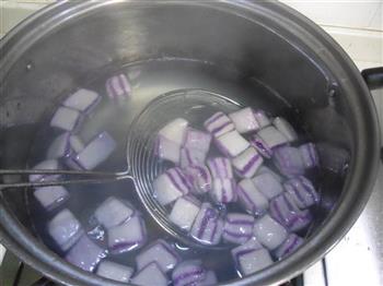 紫薯夹心芋圆的做法步骤12