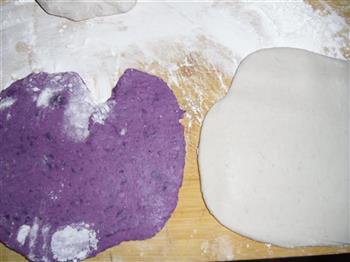 紫薯夹心芋圆的做法步骤4