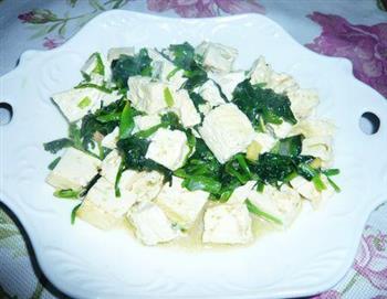 奶豆腐炒菠菜的做法步骤9