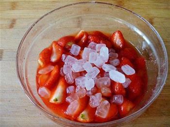 草莓大果粒果酱的做法图解4