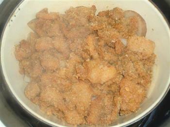 芋儿米粉蒸肉的做法步骤12