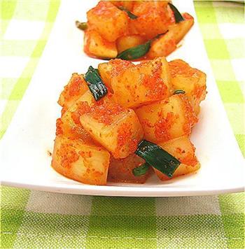 韩式辣萝卜块的做法步骤9