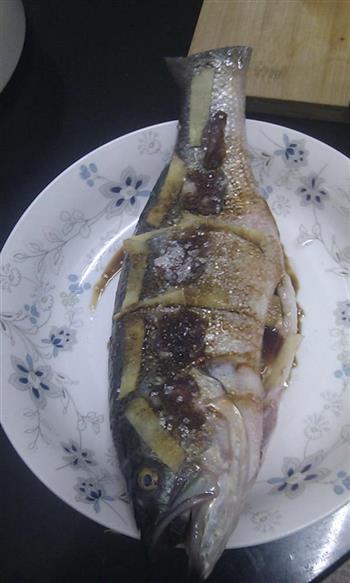 苏式清蒸鲈鱼的做法步骤4