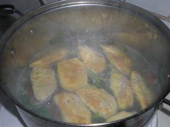 青菜蛋饺汤的做法步骤8