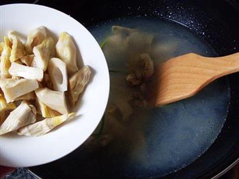 笋尖河蚌煲豆腐的做法图解7