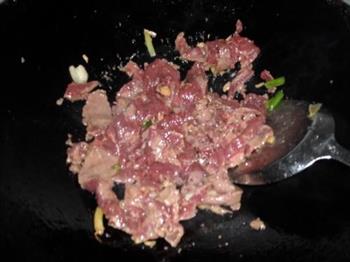 彩椒炒牛肉的做法步骤4