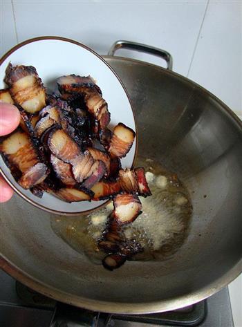 广西酸笋炒酱油肉的做法步骤8