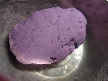 香煎紫薯糯米饼的做法步骤7