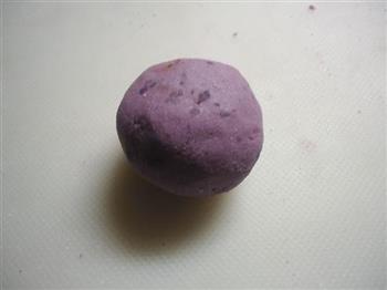 香煎紫薯糯米饼的做法步骤8
