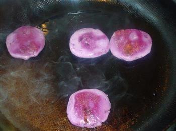 香煎紫薯糯米饼的做法步骤9
