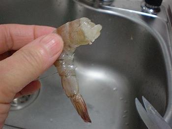香酥琵琶虾的做法图解3