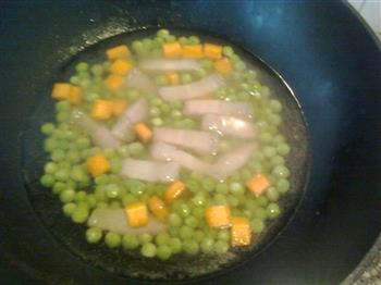 彩蔬炖咸肉的做法步骤5