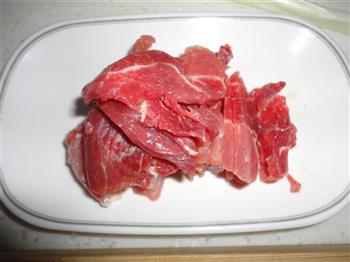 苔菜炒肉的做法步骤1
