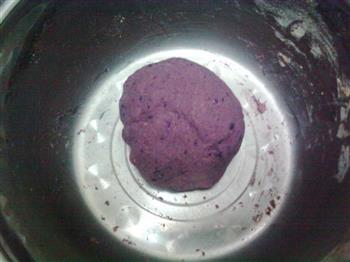 紫薯杂粮窝头的做法图解3