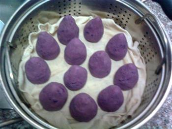 紫薯杂粮窝头的做法图解4