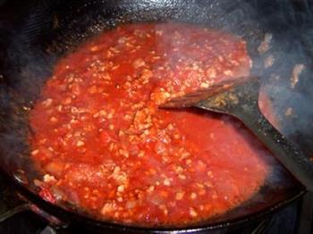 番茄肉末意大利面的做法图解10