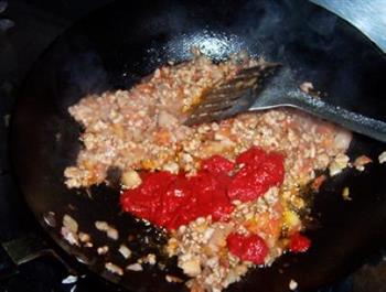 番茄肉末意大利面的做法图解9