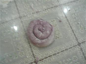 香葱芝麻紫薯饼的做法步骤6