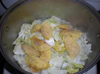 白菜蛋饺汤的做法步骤5