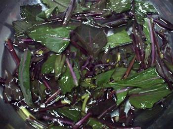 蒜茸红菜苔的做法步骤2