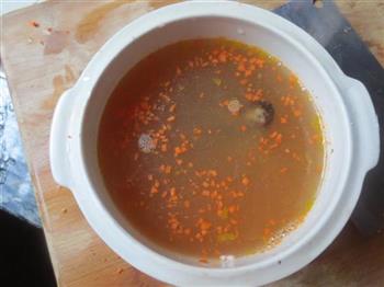 胡萝卜鸽子汤粥的做法步骤4