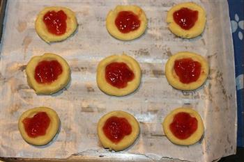 草莓酱饼干的做法图解4