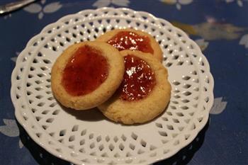草莓酱饼干的做法步骤5