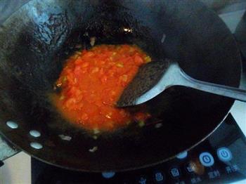 番茄菜花的做法步骤5