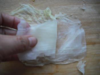 酸菜汆白肉的做法图解3