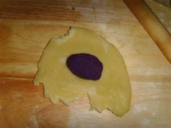 紫薯酥饼的做法图解11