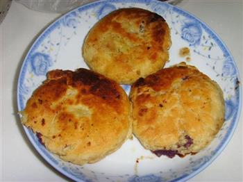 紫薯酥饼的做法步骤15