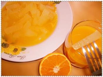 橙汁浸冬瓜的做法步骤4