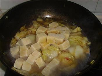 白菜炖冻豆腐的做法步骤6