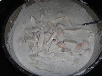 芋头红豆糯米蒸糕的做法图解4