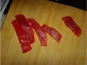 冰鲜三文鱼寿司的做法步骤4