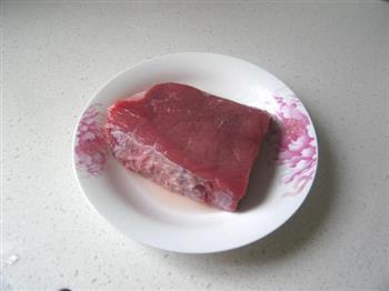 尖椒沙茶牛肉的做法步骤1