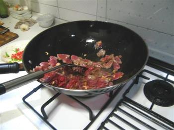 尖椒沙茶牛肉的做法步骤11