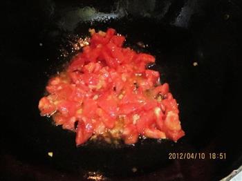 西红柿炒茄子的做法图解7
