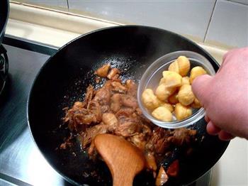 京味栗子烧鸡块的做法步骤12