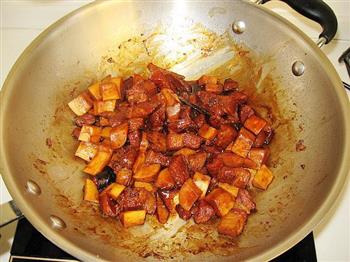 杏鲍菇红烧肉的做法步骤9