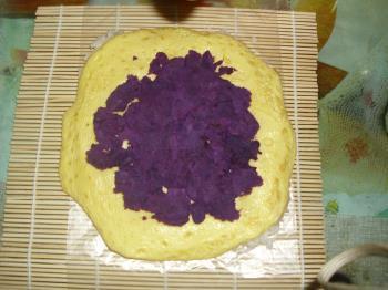 紫薯糯米卷的做法步骤16