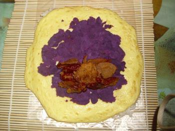紫薯糯米卷的做法步骤17