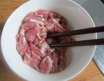 西葫芦炒肉片的做法图解4