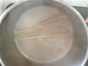 鲜虾芦笋米饭塔的做法图解3