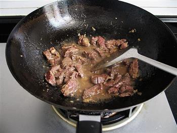 鲜菇炒牛肉的做法步骤11